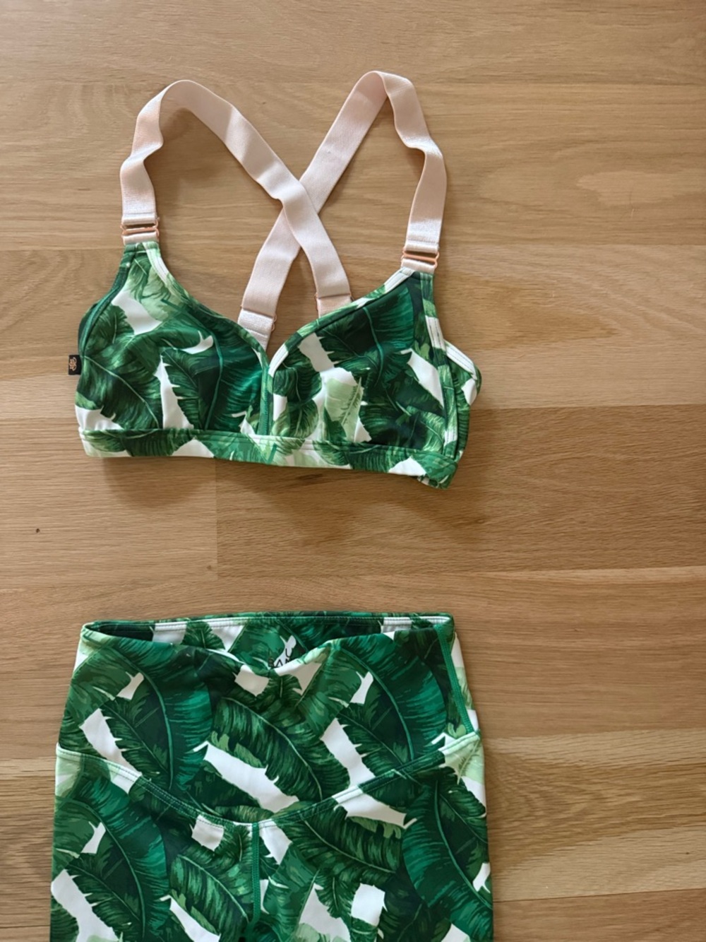 lurv bandier matching workout set